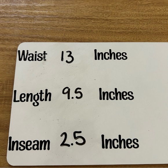 NWOT SHEIN White Distressed Frayed Hem High Waist Denim Shorts Women’s 4 Small - Picture 7 of 7